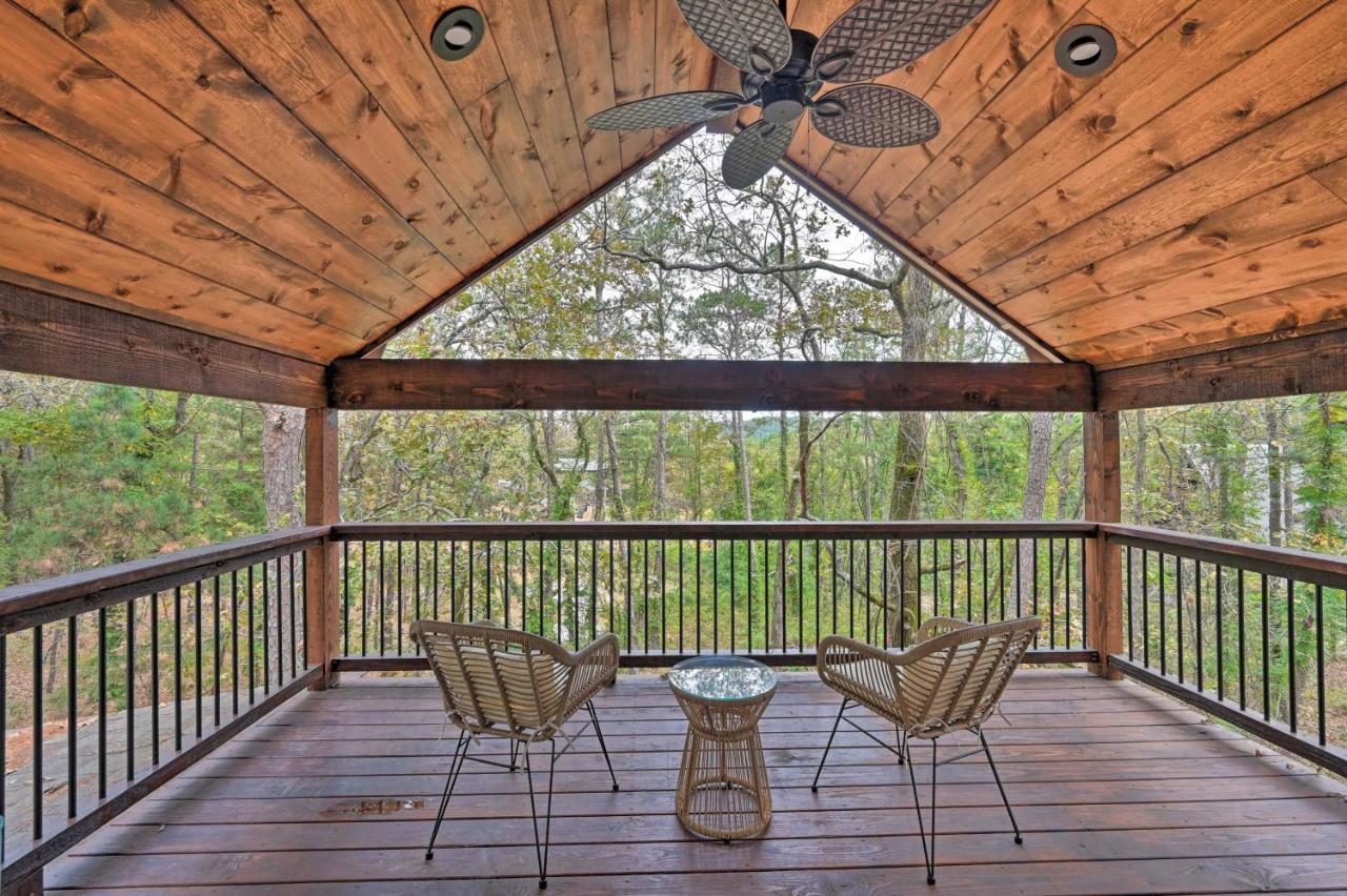 Tudor-Style Broken Bow Cottage With Hot Tub And Decks! Stephens Gap Exterior foto