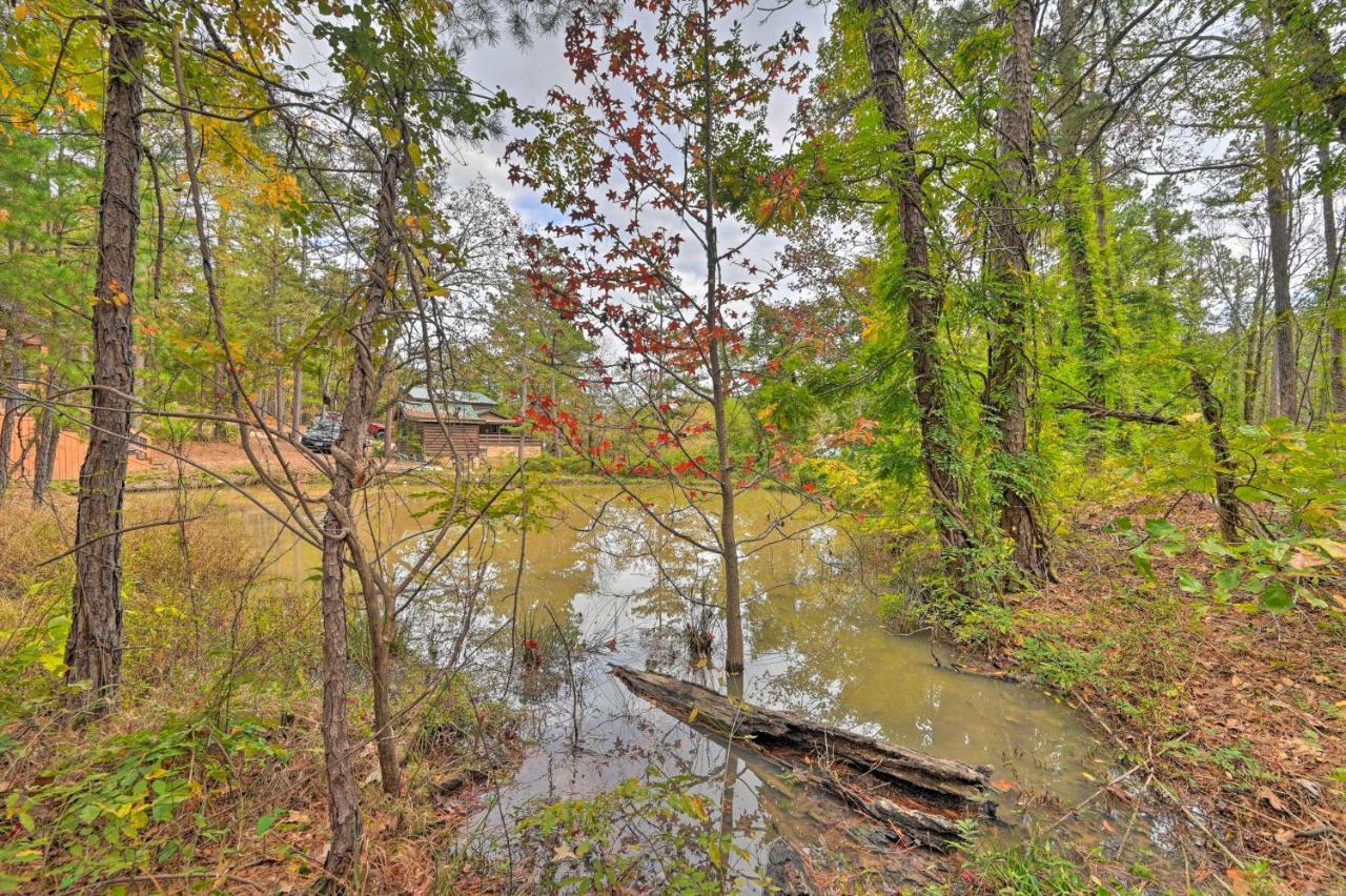 Tudor-Style Broken Bow Cottage With Hot Tub And Decks! Stephens Gap Exterior foto